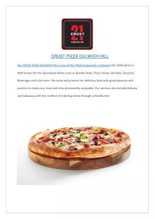 crust pizza dulwich hill our crust pizza dulwich