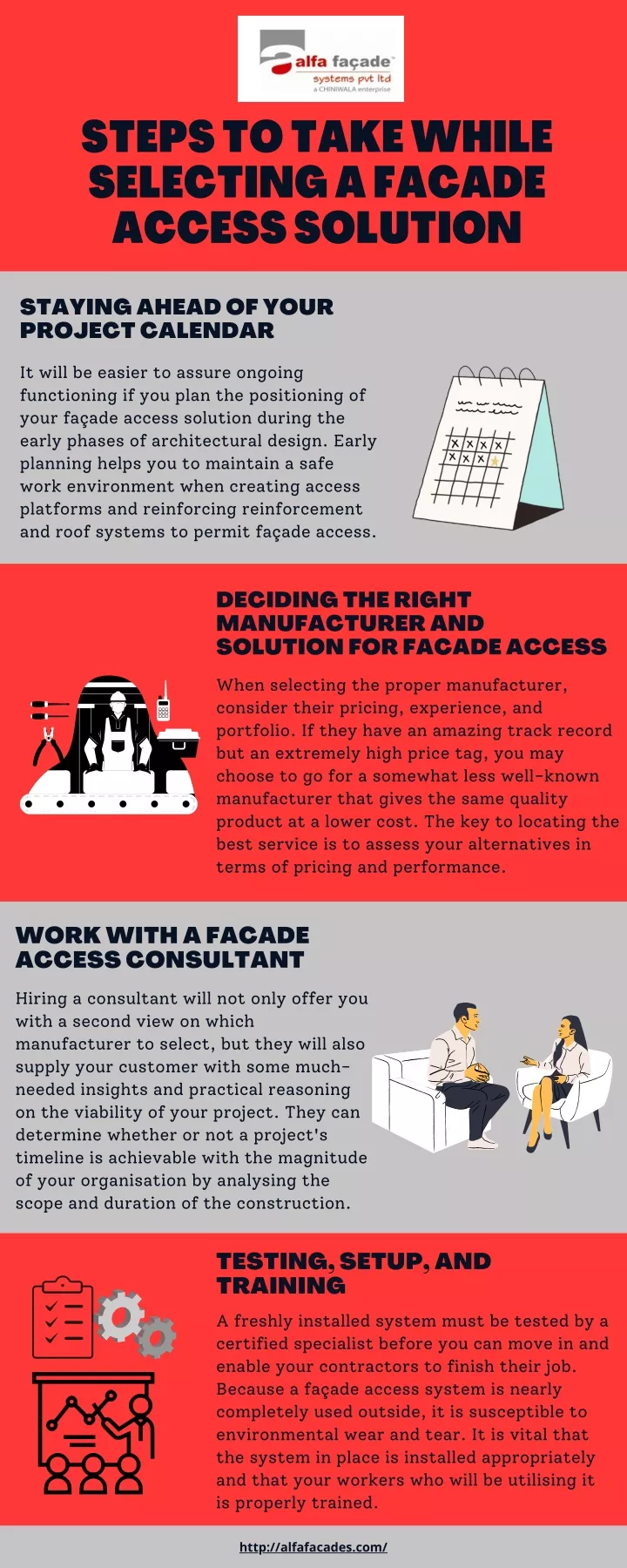 steps to take while selecting a facade access