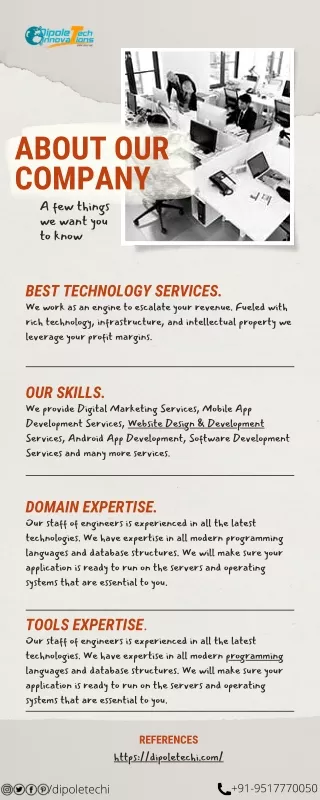Web Design & Development, Apps, Bot, SEO, Digital Marketing company
