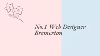 no 1 web designer bremerton