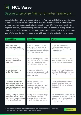 secure enterprise mail for smarter teamwork
