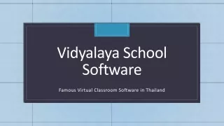 vidyalaya school software