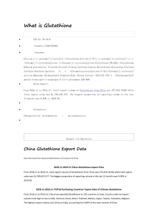what is glutathione