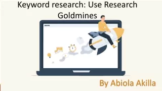 Keyword Research: Catchphrase Research by Abiola Akilla