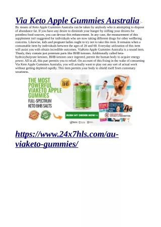 https://www.24x7hls.com/au-viaketo-gummies/