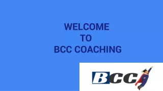 welcome to bcc coaching
