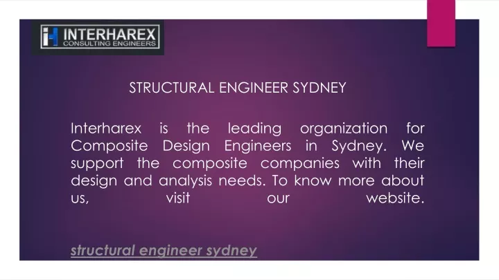 structural engineer sydney