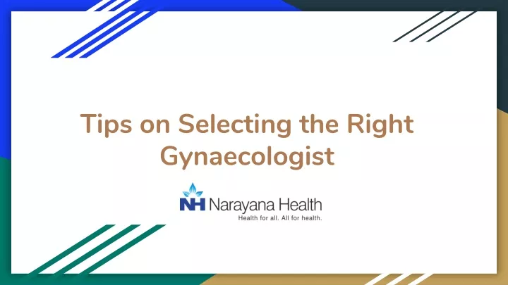 tips on selecting the right gynaecologist