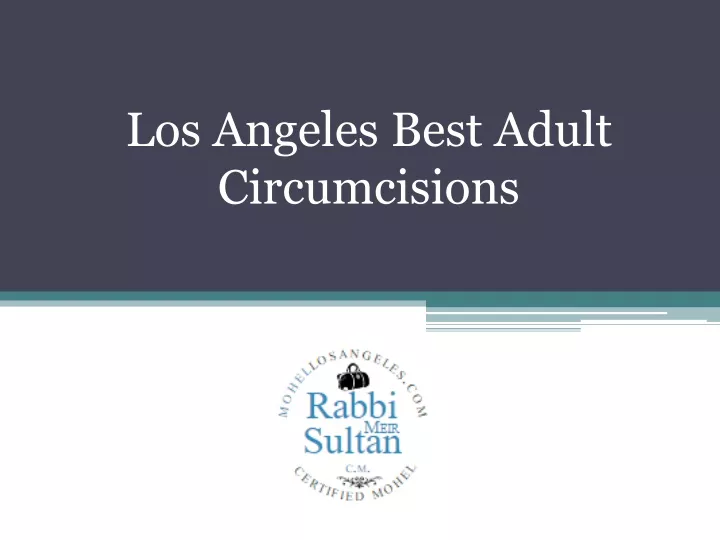 los angeles best adult circumcisions
