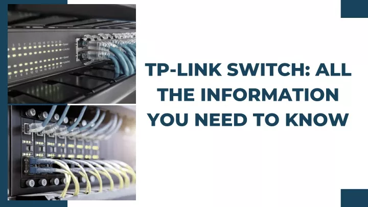 tp link switch all the information you need