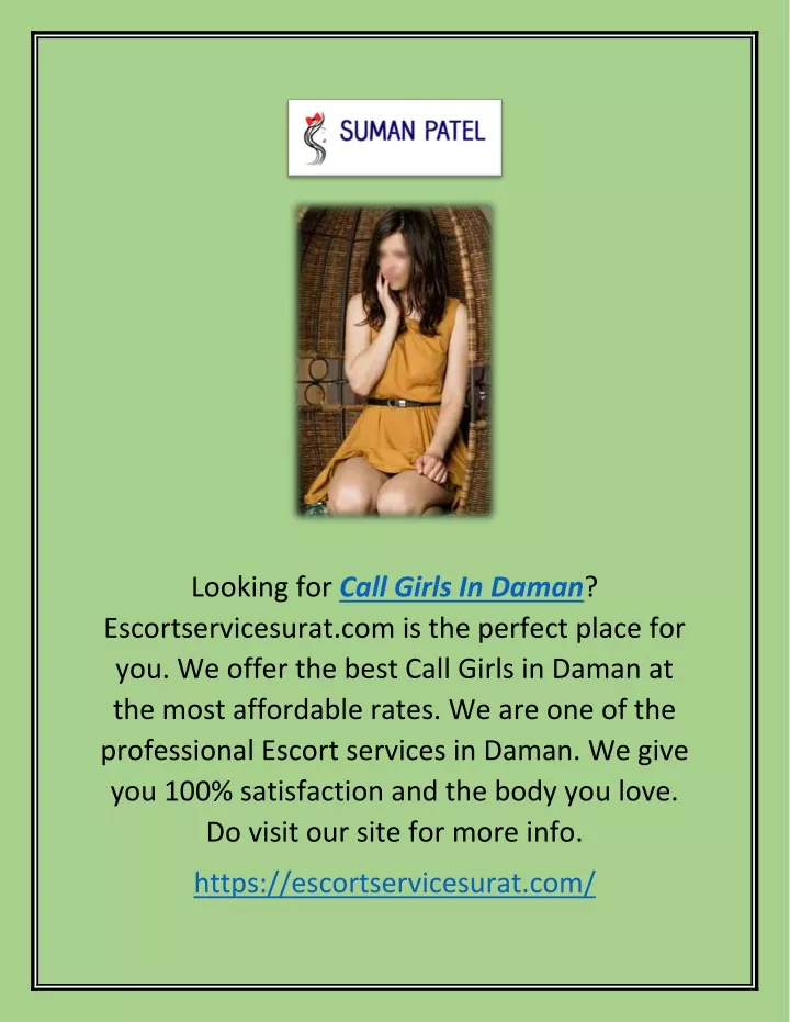 looking for call girls in daman