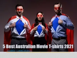 5 Best Australian Movie T-shirts