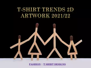 T-Shirt Trends 2D artwork