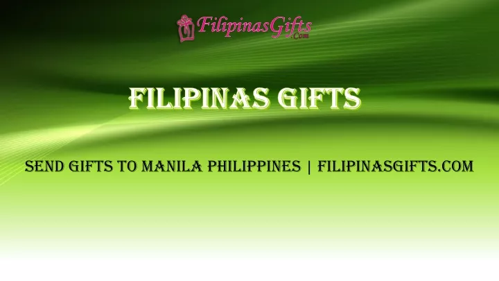 filipinas gifts