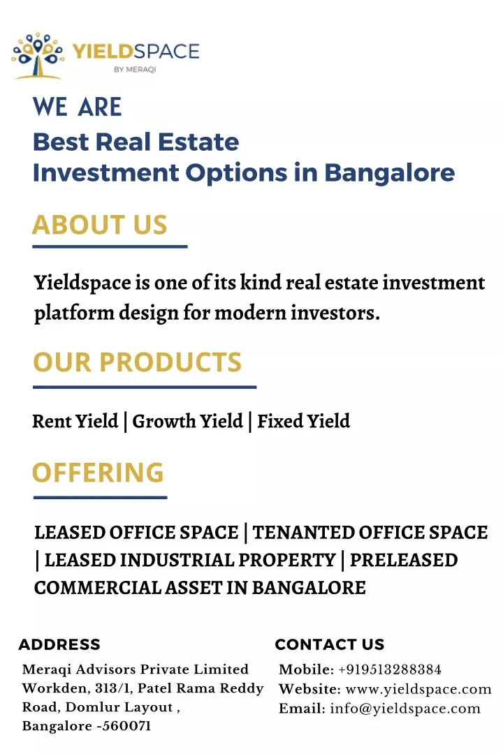 we are best real estate investment options