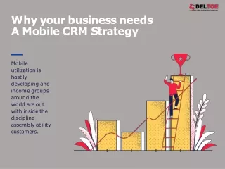 Why your business needs A Mobile CRM Strategy