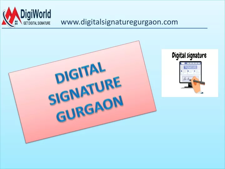 www digitalsignaturegurgaon com