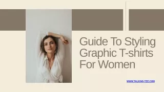 Guide To Styling Graphic T-shirts For Women