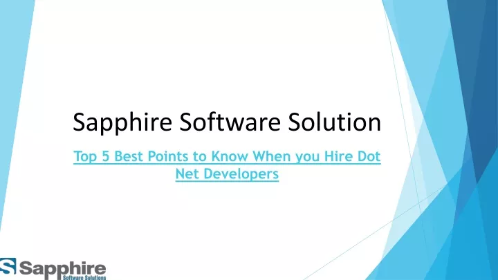 sapphire software solution