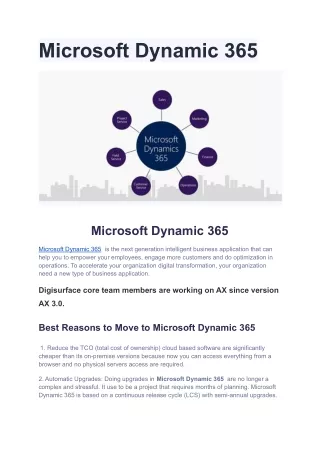 Microsoft Dynamic 365