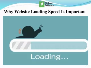 Why Website Loading Speed Is Important