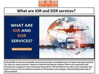 what are ior and eor services