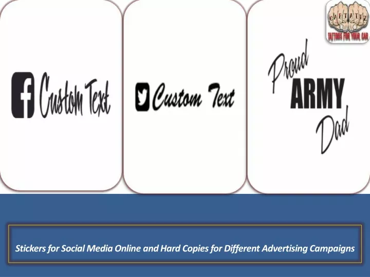 stickers for social media online and hard copies