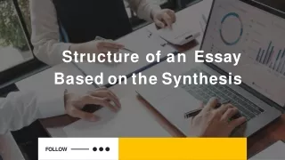 structure of an essay based on the synthesis