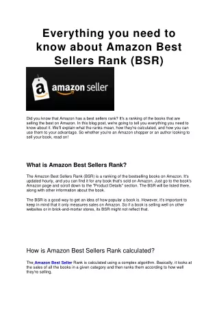 everything you need to know about amazon best