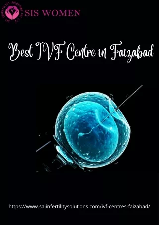 Best IVF Centre in Faizabad