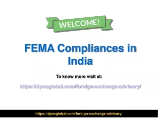fema compliances in india