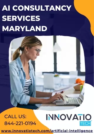 AI Consultancy Services Maryland | AI Consulting Firm - Innovatio Tech