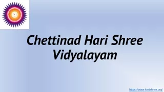 chettinad hari shree vidyalayam