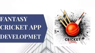 Fantasy Cricket App Development Company