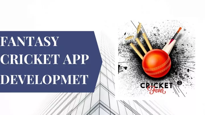fantasy cricket app developmet