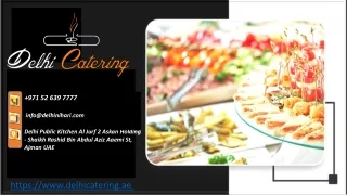 Indian Catering In Ajman