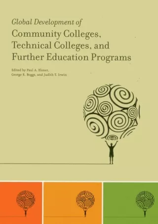 EBOOK Global Development of Community Colleges Technical Colleges and