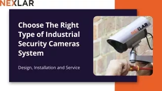 choose the right type of industrial security