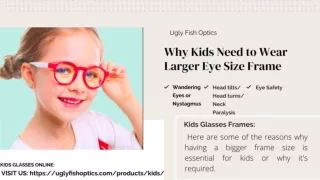 Why Kids Need to Wear Larger Eye Size Frame _ Buy Kids Glasses Online