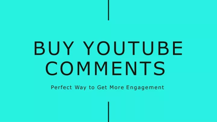 buy youtube comments