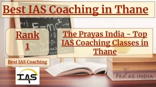 Best IAS Coaching in Thane