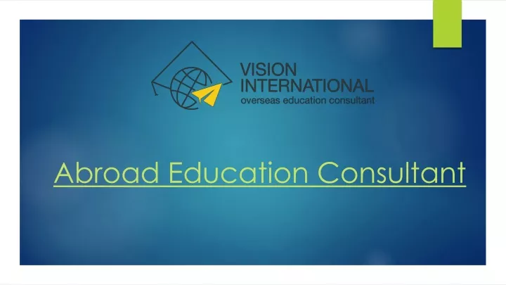 abroad education consultant