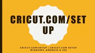 cricut.com/setup