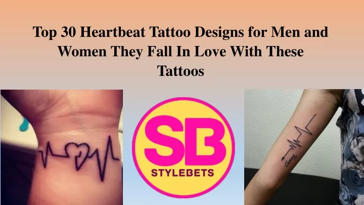 top 30 heartbeat tattoo designs for men and women