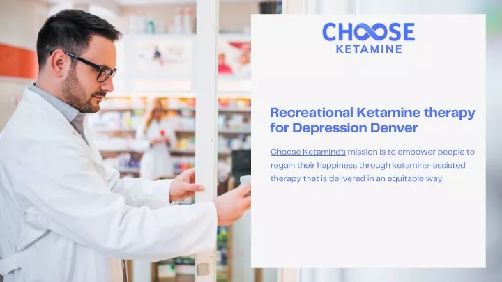 recreational ketamine therapy for depression