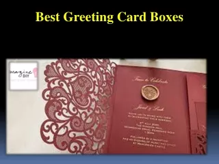 Best Greeting Card Boxes