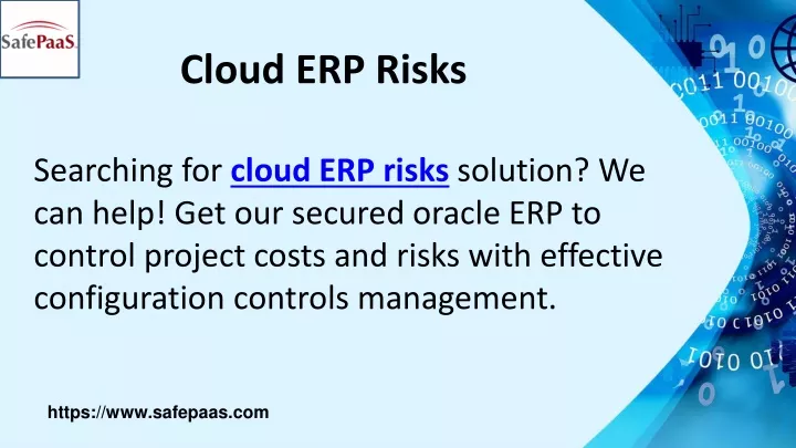 cloud erp risks