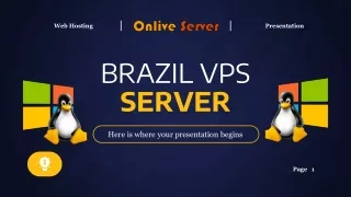 A Flexible and Scalable Brazil VPS Server Provided by Onlive Server