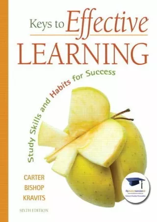 EPUB Keys to Effective Learning Study Skills and Habits for Success 6th
