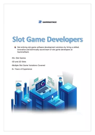 get enticing slot game software development